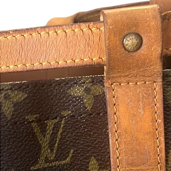 Louis Vuitton Brown Monogram Randonnee GM Coated Canvas Leather Duffel Backpack - Picture 5 of 13